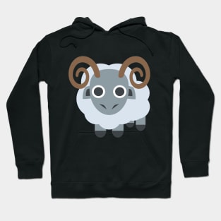 Ram emoji los angeles Hoodie